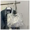 Bolsas para Mujer Bolsa Tote de Gran Capacidad 2025 Nuevo Otoño Bolso de Hombro Estilo Coreano Nicho para Mujer Bolsa de Compras Casual