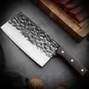 Cuchillo de cocina de doble propósito para forjar y cortar cuchillo para huesos cuchillo para cortar carne cuchillo de cocina doméstico filo manual afilado cuchillo para rebanar