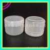 Botella Transparente de Barril Recto para Mascarilla Facial 100g Botella para Crema Botella para Crema Facial Botella para Ungüento Botella para Polvo Refrescante Botella PP de Boca Ancha