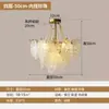 Lustre Francês de Luxo Leve para Sala de Estar 2026 Nova Lâmpada de Cristal para Sala de Jantar Coleção de Luminárias Retro para Quarto Principal Ferro
