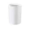 Bote de basura descubierto con anillo de presión de doble capa cocina baño oficina gran capacidad viento simple bote de basura doméstico al por mayor