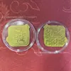 Adesivos para Celular de Ouro Puro 999, Adesivos para Celular de Ouro 2mg, Lojista de Ouro Transmissão Ao Vivo na Loja Física Brindes Pequenos, Atacado Direto da Fábrica