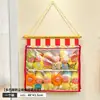 Bolsa Colgante para Guardar Muñecas, Bolsa de Exhibición a Prueba de Polvo para Muñecas Montada en la Pared, Almacenamiento de Colgantes de Cajas Sorpresa, Soporte de Exhibición para Muñecos de Peluche Montado en la Pared