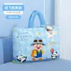 Bolsa de Armazenamento para Bagagem de Colcha Roupas Bolsa para Embalagem de Mudança Aluno de Jardim de Infância Roupa de Cama de Algodão Bolsa Especial Grande Capacidade