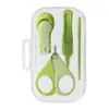 Conjunto de Cortador de Unhas para Bebê Cortador de Unhas Anti-Pinça Criança Recém-Nascida Criança Pequena Cortador de Unhas Portátil Cuidados