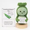 Productos transfronterizos de Amazon adornos de muñeca de dibujos animados de frutas y verduras tejidos de lana hechos a mano energía positiva