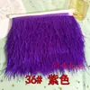 Borlas Decorativas de Pena DIY, Acabamento de Pena de Avestruz, Bainha de Vestido/Saia de Palco, Acessórios de Roupa, Renda, Tiras de Pena