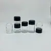 Garrafa de Vidro em Forma de U Tampa de Rosca de Pressão para Crianças Garrafa de Creme Garrafa de Cânhamo Tampa Antifurto Tampa de Rosca de Pressão Garrafa de Creme para Cigarros Garrafa de Vidro Vazia
