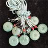 Atacado de fábrica pingente de cabaça de Jade dourado natural pingente de gota d'água pingente de jade fornecimento seguro para transmissão ao vivo
