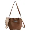 Bolsa Saco Casual da Moda com Personalidade 2026 Nova Coleção Primavera Bolsa Feminina Design de Nicho Tendência Bolsa de Ombro Transversal