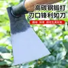 Enxadinha Pequena de Aço Manganês, Rastelo para Capinar, Plantio de Vegetais e Flores, Ferramenta para Afofar a Terra, Cavar a Terra, Ferramentas Multifuncionais Agrícolas Domésticas