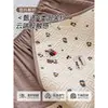 Sábana acolchada impermeable tipo A, pieza única, funda de cama antideslizante, protector de colchón de cobertura total, funda de cama resistente a la suciedad y al polvo, 3 piezas