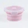 Fiambrera Portátil Retráctil Plegable Se Puede Calentar en Microondas y Guardar en Refrigerador
