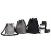 Bolsa de Fotografía para Cámara SLR de Moda Bolsa para Lentes Estuche Portátil para Cámara Digital sin Espejo Bolsa Interior Funda Protectora