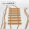 En Stock Casa para Gatos de Lona de Madera Montada en Pared Plataforma para Saltar Gatos Poste Rascador de Cuerda de Sisal Marco de Escalada para Gatos de Madera Maciza para Mascotas Gato Venta al por Mayor