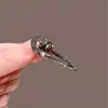 2026 Nuevo Estilo Pinza para el Cabello de Lujo Elegante con Lazo de Cristal y Pedrería para Mujer, Accesorio para el Cabello de Pinza para Flequillo Lateral