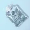 Bolsa Térmica Transparente de Água Quente Inverno Desenho Animado Quente Simples Anti-Frio Bolsa Aquecedora de Mãos para Estudantes Conveniente Portátil Cheia de Água Bolsa de Compressa Quente