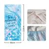 Temu Amazon Xiyin Transfronterizo se especializa en una funda elástica para decoración de puerta de habitación para una instalación sencilla de puertas estilo sirena.
