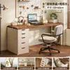 Escritorio y estantería integrados para dormitorio de apartamento pequeño, nuevo escritorio de computadora de escritorio con cajón, tocador, escritorio de escritura, escritorio de estudio
