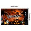 Decoración de Halloween Estilo Americano Felpudo Divertido Felpudo para Puerta de Entrada del Hogar Felpudo Antideslizante para Puerta de Entrada Felpudo Absorbente para Baño