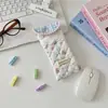 5782 Bolsa Macia Acolchoada Acolchoada para Armazenamento de Óculos para Meninas, Estojo Portátil Anti-Pressão para Armazenamento de Óculos de Sol, Estojo de Óculos para Viagem