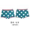 N002 ropa interior para niños al por mayor uno algodón moderno pantalones para niños bóxer de lunares grandes shorts de algodón para hombres y mujeres