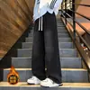 Jeans retro estilo Hong Kong japonés para hombre, holgados, de pierna recta ancha, pantalones tipo papá, pantalones largos de moda en Instagram, moda urbana