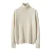 Suéter Baicai de Terciopelo y Cachemira de Cuello Alto 2026 Otoño/Invierno Nuevo Versátil Suave Pegajoso Tejido Perezoso Top para Viajes Capa Interior