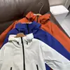 Chamarra con Capucha de Cuello Alto Impermeable a Prueba de Viento Sin Costuras que Absorbe la Humedad y el Sudor para Pareja 13159