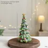 Adornos de árbol de Navidad de resina transfronterizos, Manualidades navideñas de resina, Decoraciones para el hogar y el escritorio, Decoraciones navideñas