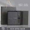 Portátil de Oficina de Negocios de Gama Alta Tapa Dura Caja de Regalo Set Libro de Actas de Reunión Bloc de Notas Corporativo con Logo Personalizable