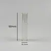 Suministrado Directamente por el Fabricante, Tubos Cilíndricos Transparentes para Brillo de Labios, Sencillo DIY como Materiales de Empaque Cosmético, Se Puede Añadir Logo
