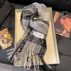 Bufanda a Cuadros de Café con Leche y Sal Marina para Mujer, Elegante Calentador de Cuello Azul a Cuadros, Grueso Calentador Estilo Coreano, Versátil para Estudiantes