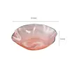 Nova bandeja de frutas de plástico para uso doméstico na sala de estar, bandeja para lanches e frutas secas, estilo de luxo leve, bandeja de doces transparente, alto valor estético, atacado