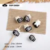 Pingente de Contas Soltas de Liga Metálica Fofo e Divertido Material para Miçangas Feitas à Mão DIY para Pulseiras e Colares Acessórios Pendente de Bolsa