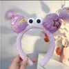 Diadema Mao Mao Muñeca Fea Escultura de Arena Monstruo Pequeño Pinza para el Cabello para Lavarse la Cara Cabello Largo Cabello Feo Lindo Antideslizante Lindo Lindo Felpa