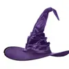 Chapéu de Bruxa Dobrável de Halloween Chapéu de Bruxa Mistério Feiticeiro Chapéu de Bruxa Pingente de Aranha Chapéu de Bruxa