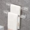 FX1119 una generación de toallero con patrón de glaciar de pelo para baño, hogar, colgador de pared, zapatero sin perforaciones, toallero