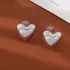 Brincos de Clipe para Velas de Mosquito para Mulheres Sem Orelhas Furadas, Brincos de Pérola de Alta Qualidade, Brincos Estilo Francês Atacado, Luxo Leve Ins, Simples e Elegante