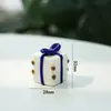 2025 Nuevos Regalos Creativos Navideños para el Hogar Adornos Mini de Escritorio de Dibujos Animados de Muñeco de Nieve y Reno Navideños