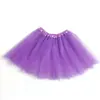 Saia Midi Popular Transfronteiriça Infantil, Saia Tutu Europeia e Americana, Saia Bufante, Saia de Balé, Saia de Tule, Saia de Dança de Seis Painéis de Três Camadas