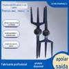 Rastelo picareta de três dentes picareta de um dente picareta de rastelo DP-BG acessórios industriais e de mineração aço trilho picareta de rastelo forjada integrada