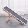 Escalera de Escalada para Perros de Madera Maciza, Peldaños para Maletero de Coche, Rampa Antideslizante, Escaleras para Mascotas, Plegable y Ajustable en Altura
