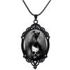 Comercio exterior transfronterizo Amazon collar con colgante de calavera gótica venta directa de fábrica