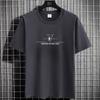 Fabricante de Origem Manga Curta Tamanho Grande Verão Tendência Masculina Novo Solto Americano Versátil Moderno Camiseta Manga Curta Ins