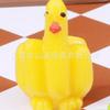 Mini Pato con Dedos Medios Tarjeta Regalo Navidad Halloween Decoración Bolsa de Regalo Hecha a Mano para Amante Amigos