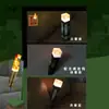 Minha Lâmpada Lanterna de Mundo Magnético Peripheral do Jogo Mc Lanterna Lanterna Brinquedo Modelo Decoração de Atmosfera Lâmpada de Parede Luz Noturna