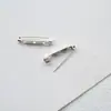 Acessórios para Joias Artesanais DIY Broches de Ferro Mais Vendidos, Alfinetes de Flor, Alfinetes de Segurança, Fechos de Borboleta e Alfinetes com Contas