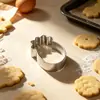 Serie con Forma de Flor Molde para Galletas de Piña Aleación de Aluminio Molde de Repujado 3D Herramienta Casera de Horneado DIY para Niños