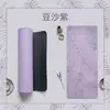 Esterilla de Yoga Fregada de Cáscara de Coco sin Olor de 80 cm de Ancho, Espesor de 5 mm, Ensanchada, Antideslizante, Esterilla Especial Amortiguadora para Fitness y Ejercicio